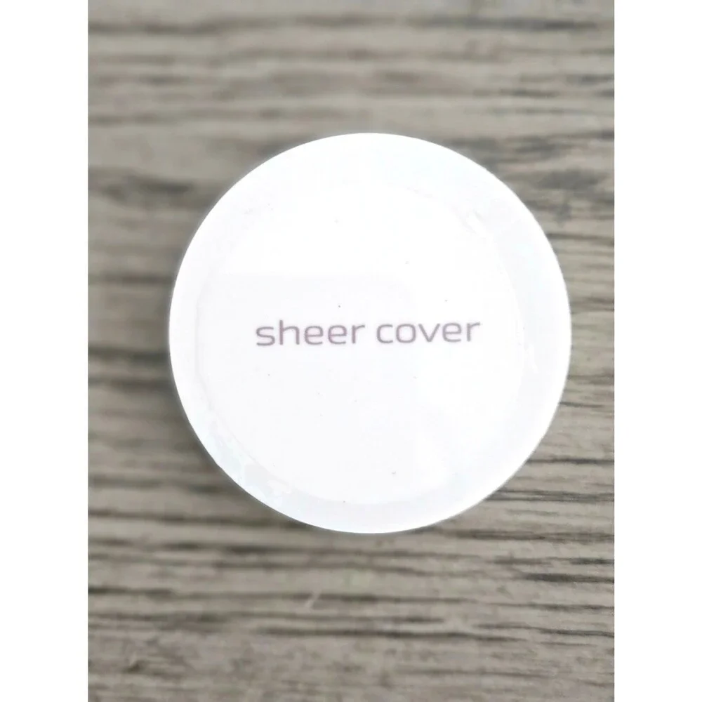 Sheer Cover Conceal & Brighten Trio Tan Dark 0.30 oz w/ Brush NEW Rare HTF